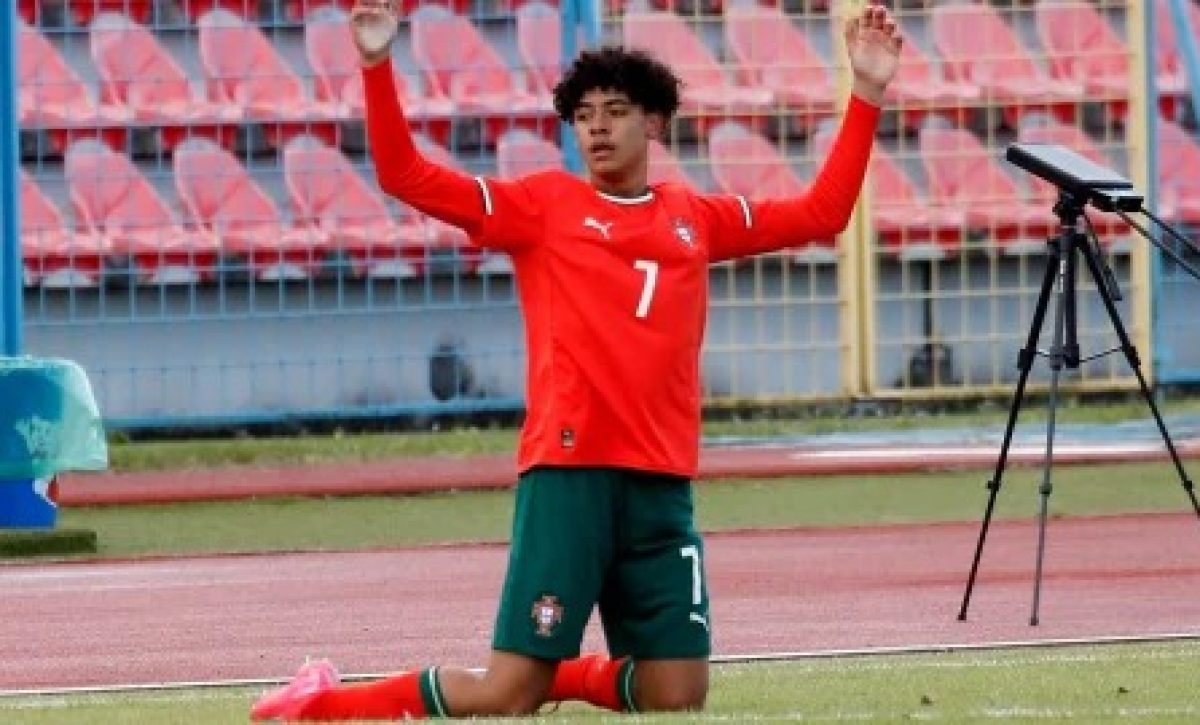 Portugal Sub 15 Doblete del hijo de Cristiano y se consagra campeón