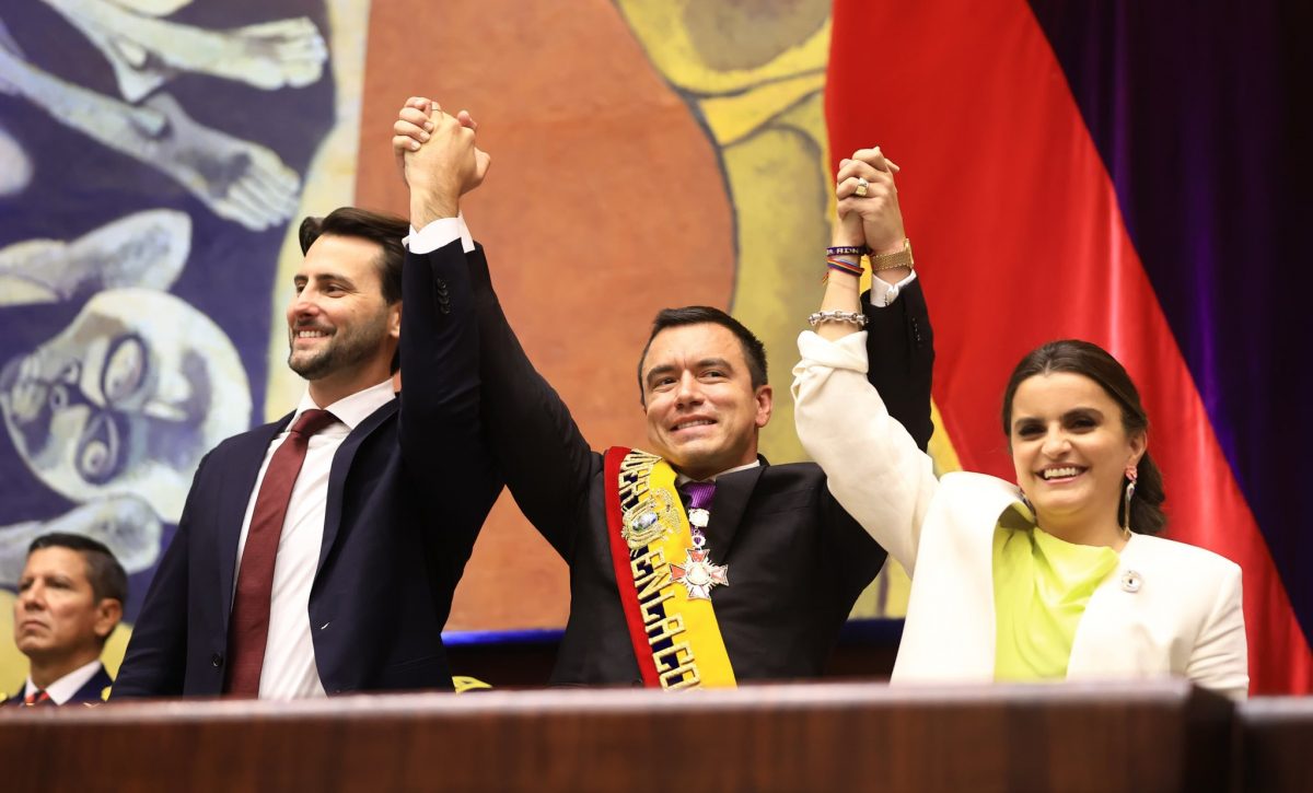 Posesión presidencial Daniel Noboa recibe la investidura para su primer periodo completo Posesión presidencial Daniel Noboa recibe la investidura para su primer periodo completo