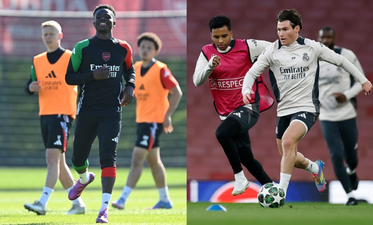 Posibles alineaciones de Arsenal vs Real Madrid en cuartos de final de Champions League