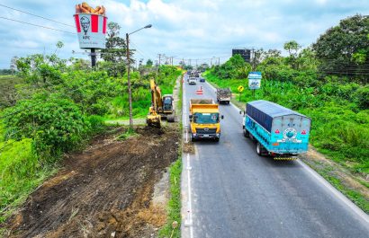 Prefectura inicia ampliación de la vía Alóag-Santo Domingo en el tramo Unión del Toachi-KFC