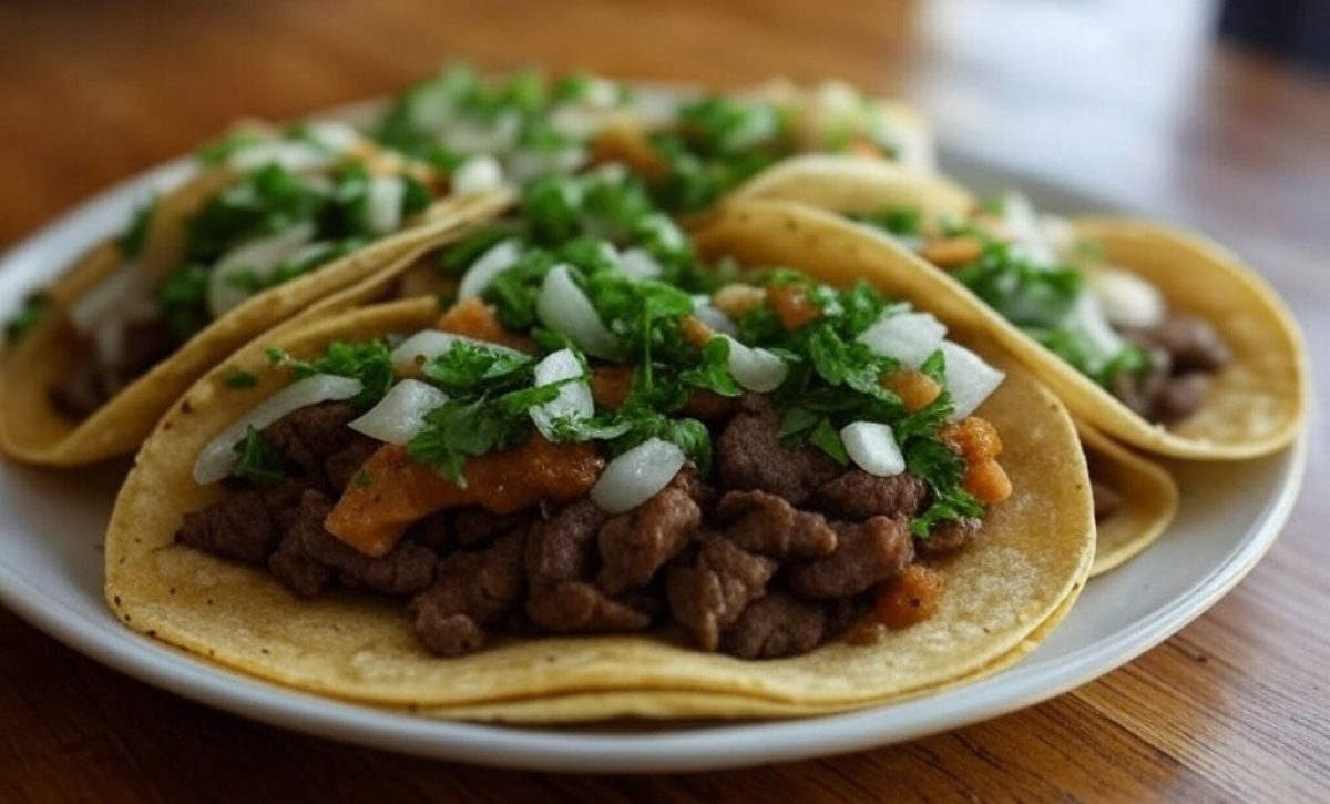 Prepara unos ricos tacos mexicanos en tres sencillos pasos