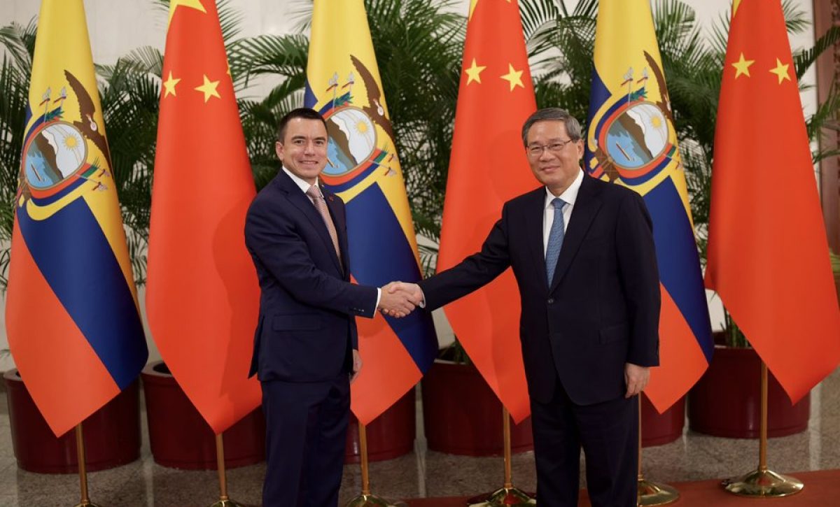 Presidente Daniel Noboa anuncia inicio de negociaciones para TLC con Japón a fines de agosto