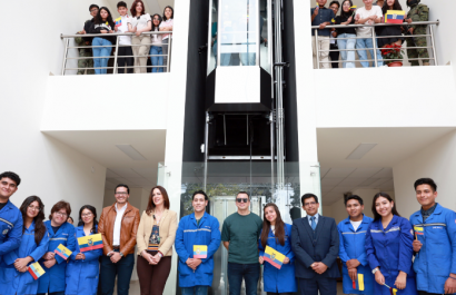Presidente Noboa inaugura nuevo edificio de la ESPOCH y 50 mil residencias universitarias para estudiantes