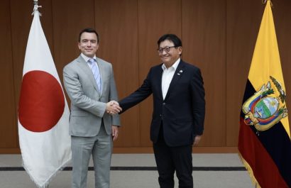 Presidente Noboa y empresarios japoneses impulsan un acuerdo comercial