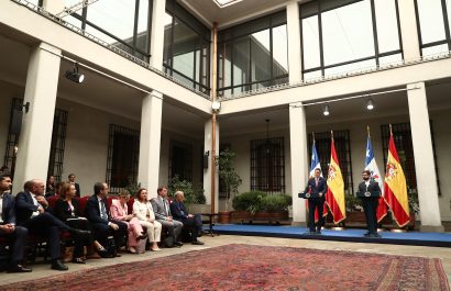 Presidentes de Chile, Brasil, España, Colombia y Uruguay llaman a defender la democracia. Foto/ Europa Press.