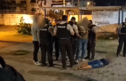 Presunto sicario abatido por la Policía en Playas. Guayas