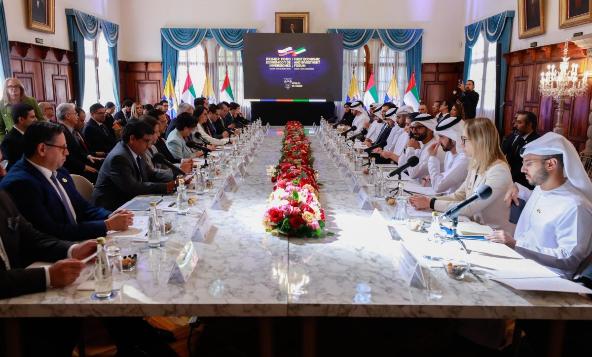 Primer Foro Ecuador–Emiratos Árabes Unidos impulsa inversiones en energía y tecnología