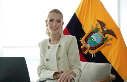Primera dama de Ecuador, Lavinia Valbonesi se une a la plataforma X
