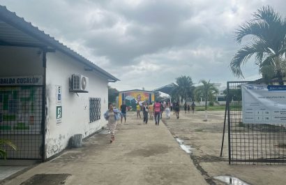 Proceso electoral se desarrolla con normalidad en la Unidad Educativa Pedro Balda Cucalón de Manta