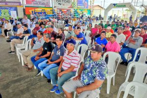 Los productores de maíz participaron en la segunda mesa técnica que se realizó en Tosagua.