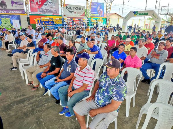 Los productores de maíz participaron en la segunda mesa técnica que se realizó en Tosagua.