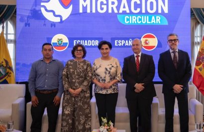 Programa de migración circular permite que 120 ecuatorianos puedan trabajar legalmente en España. (Cancillería).