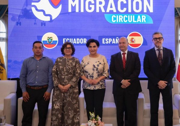 Programa de migración circular permite que 120 ecuatorianos puedan trabajar legalmente en España. (Cancillería).
