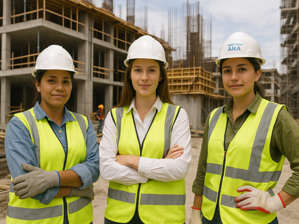 Proyecto Ana busca incrementar en Ecuador la presencia femenina en un sector donde hoy representan el 3,9% de la fuerza laboral.