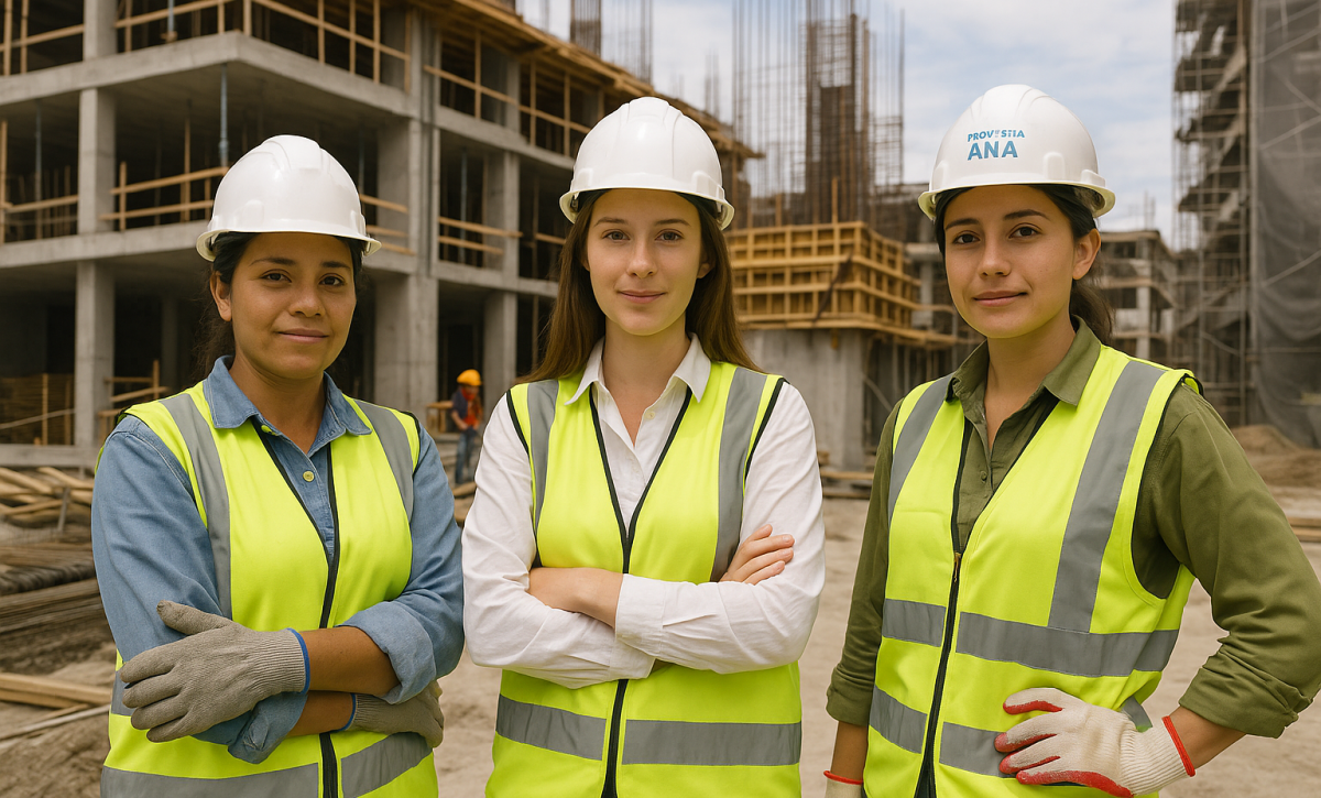 Proyecto Ana busca incrementar en Ecuador la presencia femenina en un sector donde hoy representan el 3,9% de la fuerza laboral.