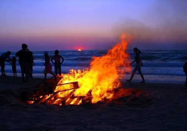 En España es tradición encender hogueras en la Noche de San Juan.