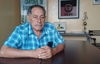 “Queremos unir a los agricultores para que sean escuchados”, dice César Gaibor, presidente del Centro Agrícola Cantonal de Santo Domingo