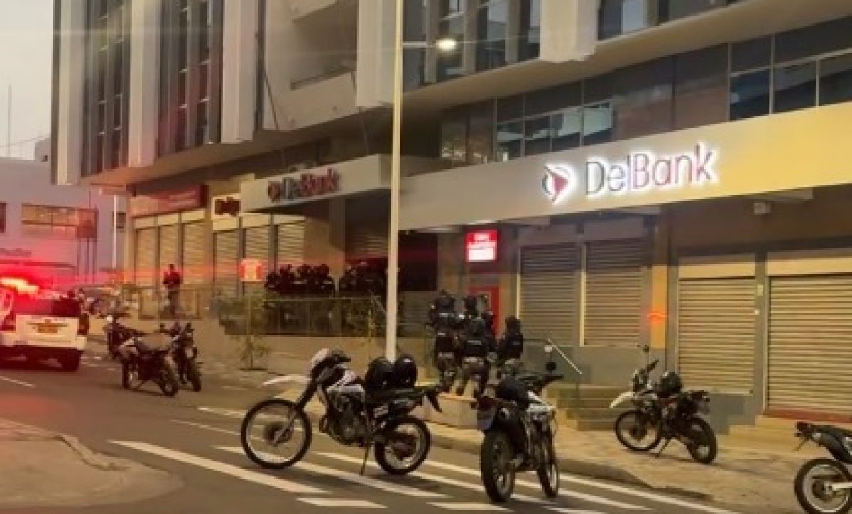¿Quién era el sujeto que intentó robar entidad bancaria en Manta