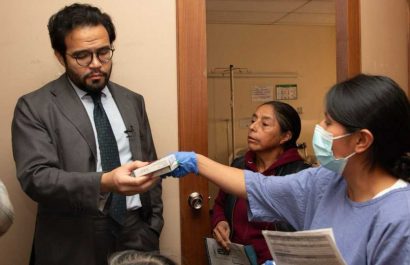Quien trate mal a las personas se va, dice Edgar Lama, presidente del Consejo Directivo del del IESS. (IESS)