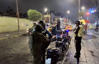 Quito: 43 operativos de control refuerzan la seguridad ciudadana en una semana