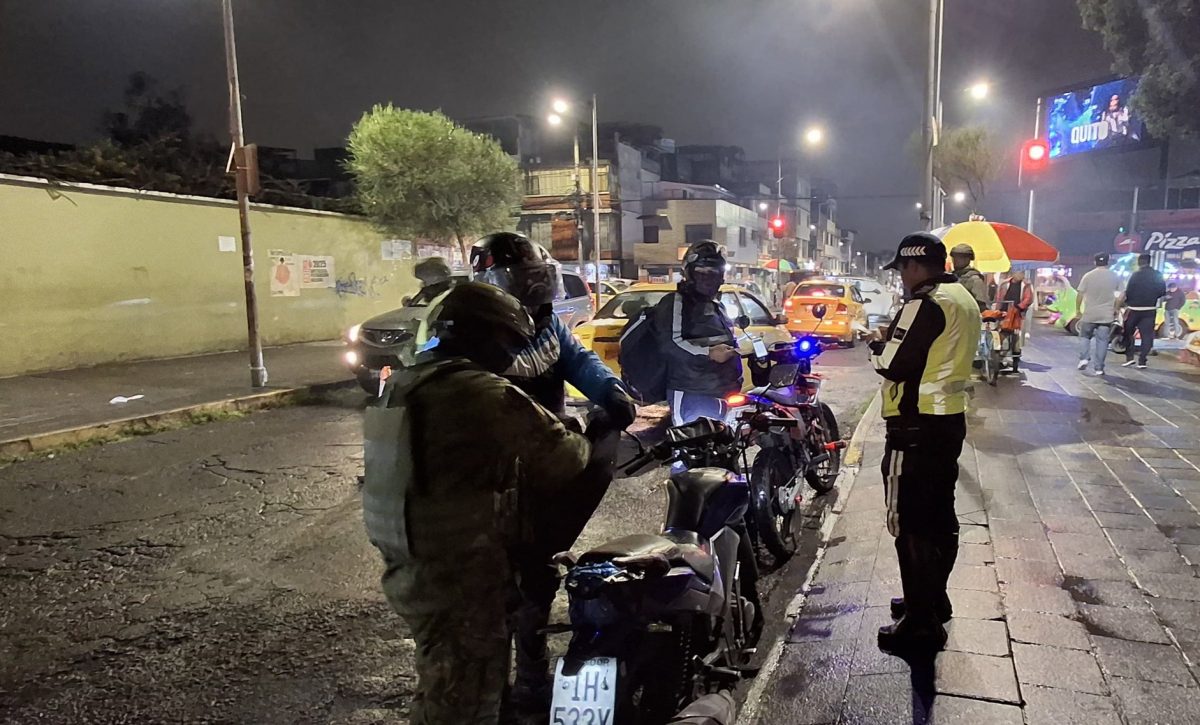 Quito: 43 operativos de control refuerzan la seguridad ciudadana en una semana