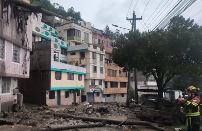 Quito Deslave en el sector de Guápulo deja viviendas afectadas y familias evacuadas