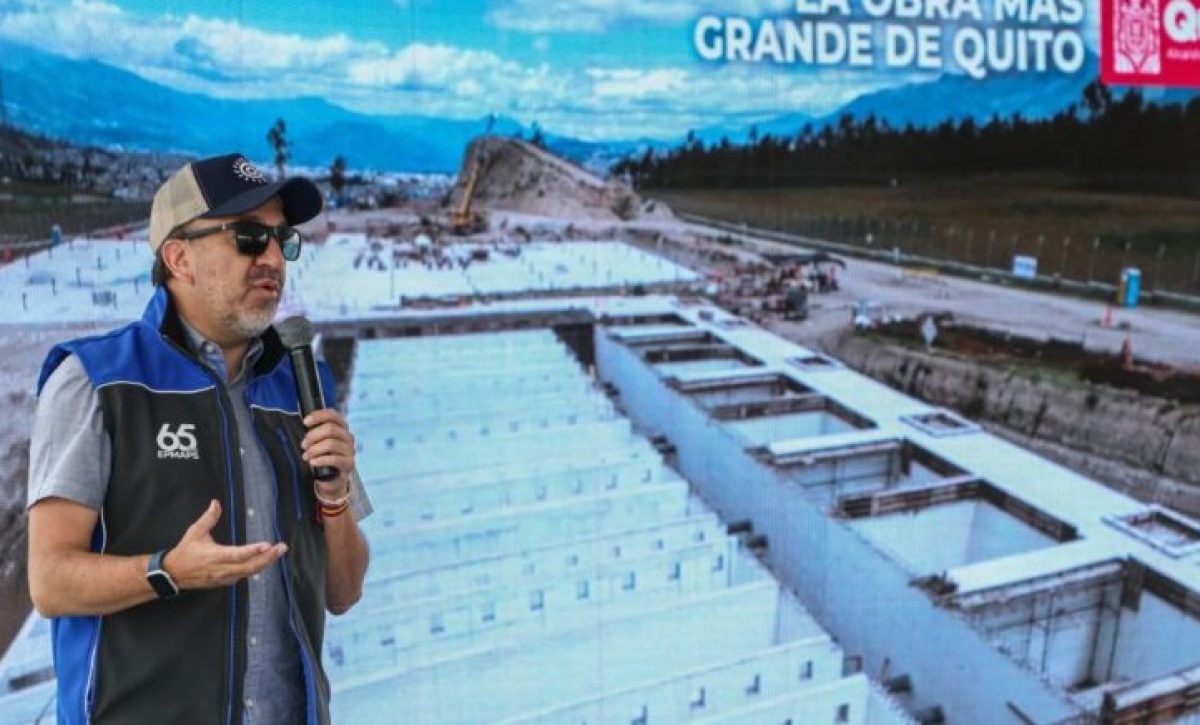 Quito avanza con proyecto de agua potable en Calderón: beneficio para 500 mil habitantes