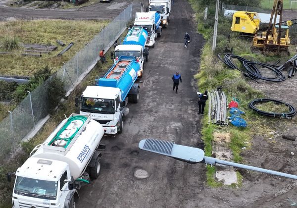 Quito enfrenta la mayor emergencia de agua potable de su historia