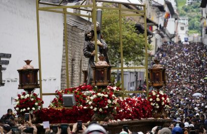 Quito espera 150.000 asistentes en la procesión de Jesús del Gran Poder