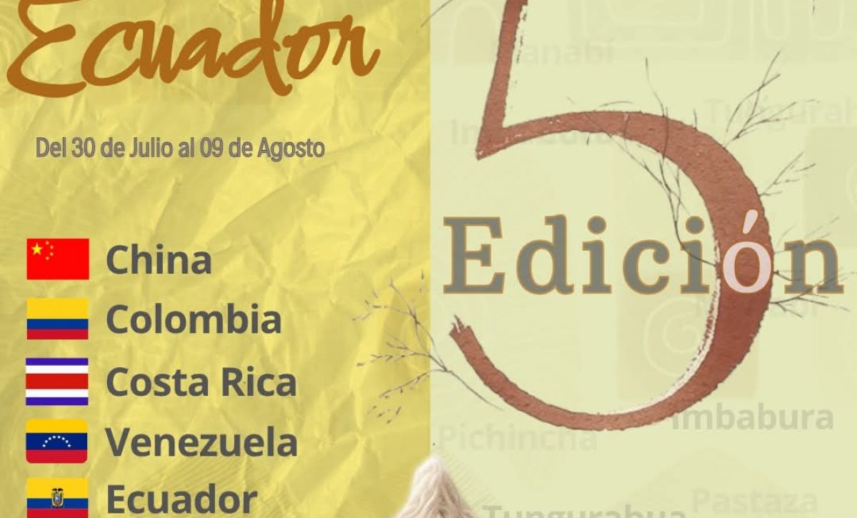 La "Ruta Poética Ecuador 2025" inicia la noche de este jueves 31 de julio.