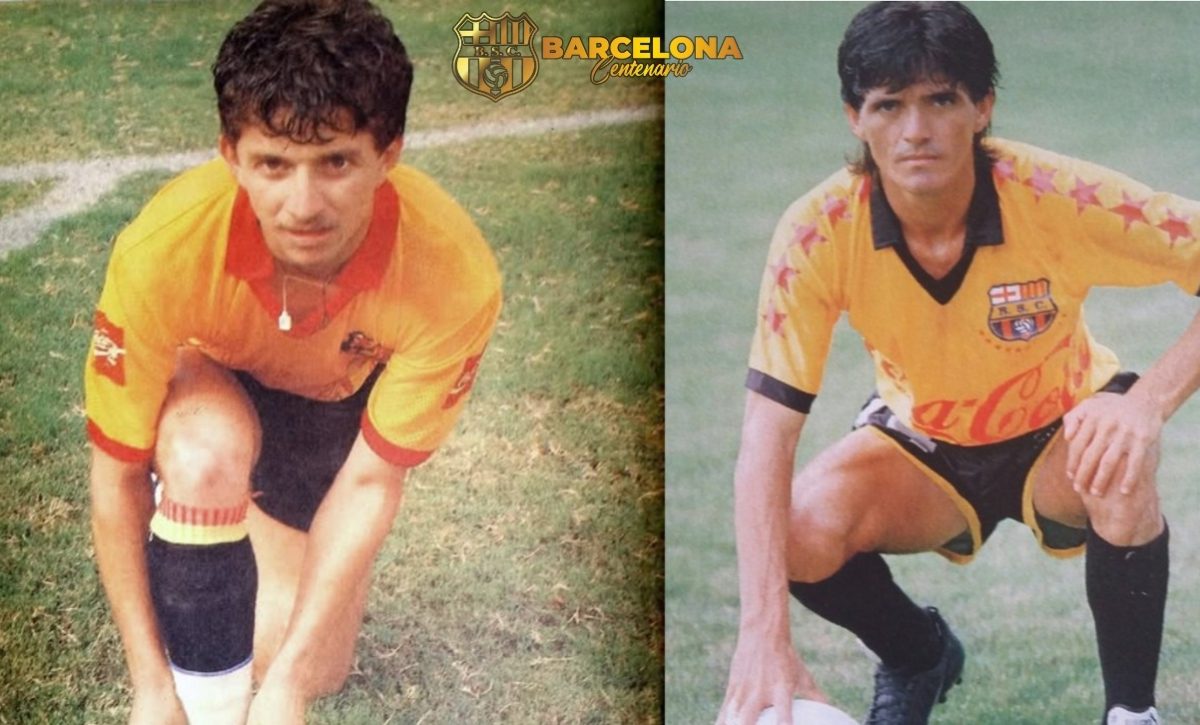 Ramón Morales incluye a Freddy Bravo y Claudio Alcívar en el once histórico de Barcelona.