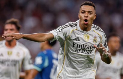 Real Madrid con doblete de Mbappé remonta a Olympique de Marsella en su debut.