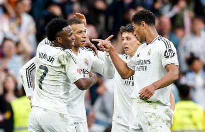 Real Madrid con doblete de Mbappé vence 3-2 a Celta de Vigo y se prepara para el Clásico