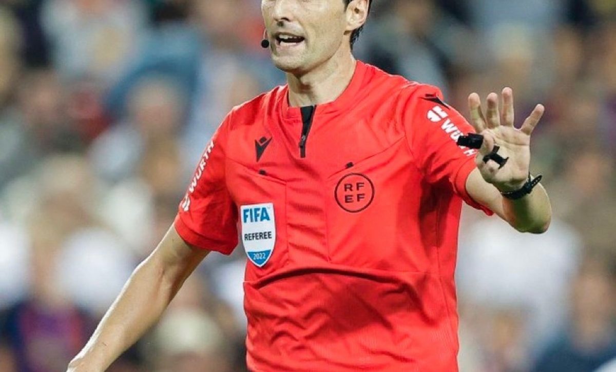 Real Madrid en alerta, tras designación del árbitro De Burgos Bengoetxea para final de Copa del Rey