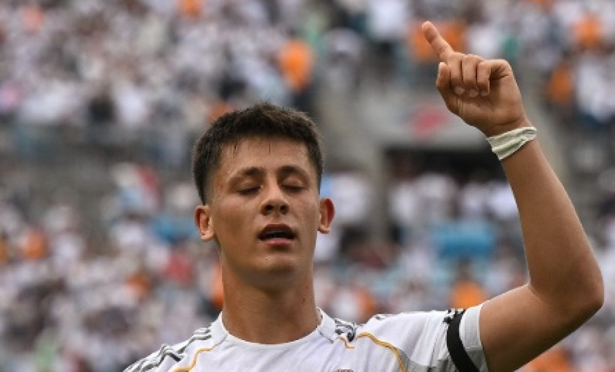 Arda Güler, jugador del Real Madrid, anotó un gol. FOTO: Real Madrid