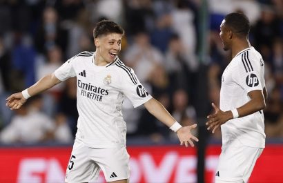 Real Madrid vence 0-1 a Getafe con gol de Arda Güler y queda a cuatro puntos del FC Barcelona en La Liga