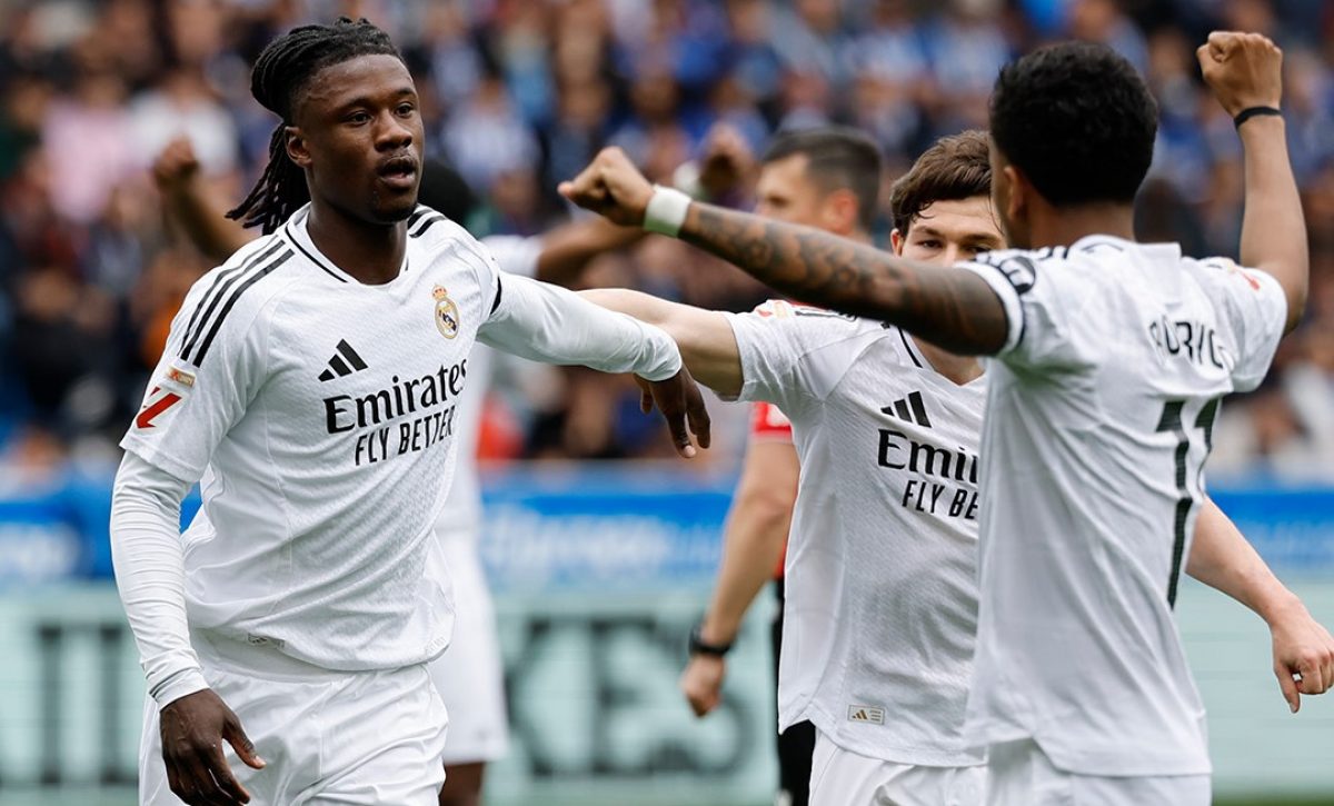 Real Madrid vence 1-0 a Alavés con gol de Camavinga en LaLiga y Mbappé salió expulsado
