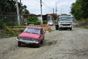 Reanudan obras viales en Cuatro Esquinas-Pachinche tras culminación parcial de proyecto de agua