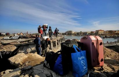 Refugiados sirios regresan al país tras la caída del expresidente Bashar al Assad. FOTO Europa Press.