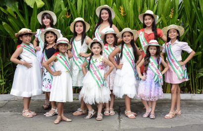 Parte de las 16 nuevas reinas infantiles que serán proclamadas el 23 de mayo.