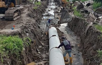 Reinician obras de alcantarillado en La Concordia con levantamiento técnico integral