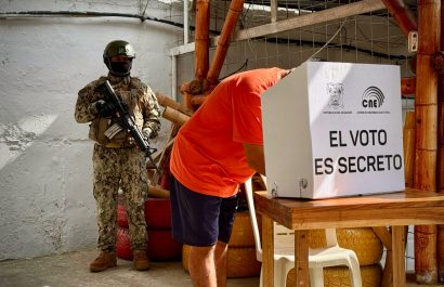 Las Personas Privadas de la Libertad (PPL), fueron los primeros en sufragar en esta segunda vuelta.
