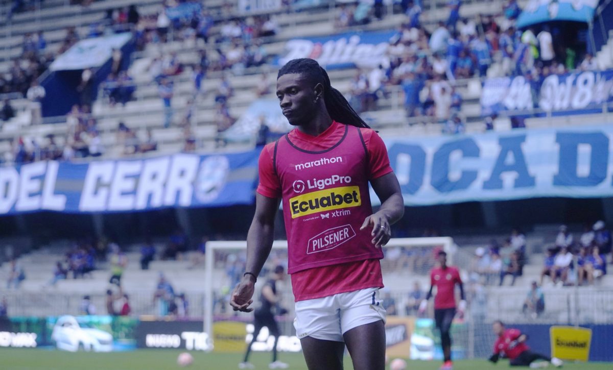Ricardo Adé, defensas central de Liga de Quito.