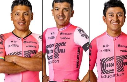 Richard Carapaz, Alexander Cepeda y Jefferson Cepeda son los tres ecuatorianos que representarán a Ecuador en el Giro de Italia 2025.