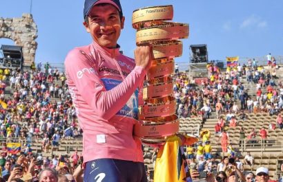 Richard Carapaz, campeón del Giro de Italia 2019, se encuentra en Ecuador afinando su preparación para la edición del 2025.