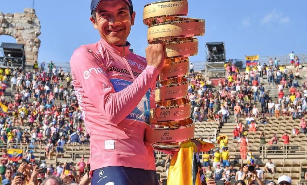 Richard Carapaz, campeón del Giro de Italia 2019, se encuentra en Ecuador afinando su preparación para la edición del 2025.