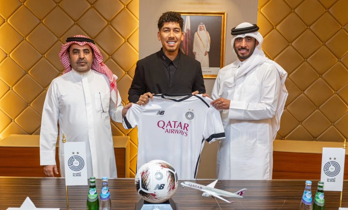 Roberto Firmino firma con Al Sadd de Catar hasta 2027 tras su éxito en Al Ahli
