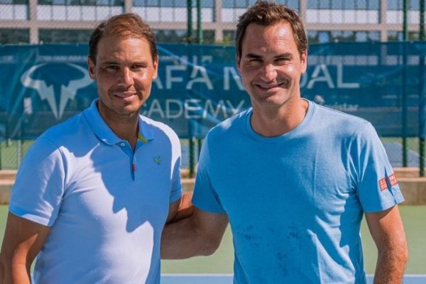 Roger Federer y Rafael Nadal comparten jornada en Mallorca