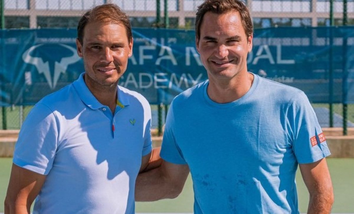 Roger Federer y Rafael Nadal comparten jornada en Mallorca