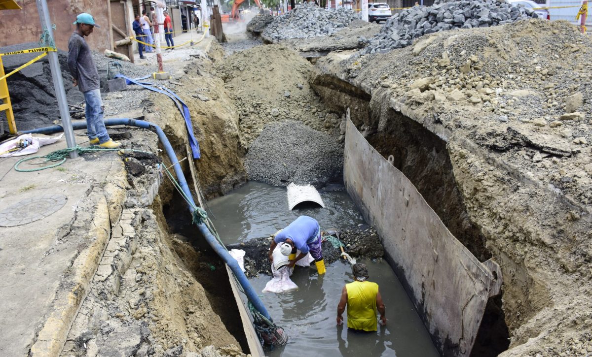 Socavones en Portoviejo: 323 mil dólares costaron reparaciones